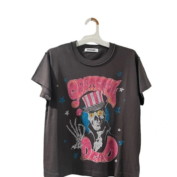 Daydreamer Grateful Dead Forever Skelly Tee XS Out Of Bag For Photo Only NWOT - Picture 1 of 6